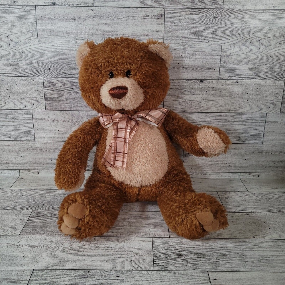 Aurora‎ Teddy Bear Super Soft Plush Stuffed Animal Bow 10"